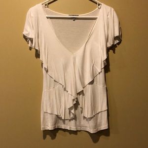 Shirt - cream. Size medium